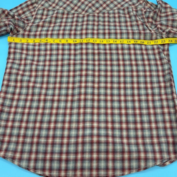 Northwest Territory Men's Plaid Pearl Snap Long Sleeve Shirt Size Large - Picture 8 of 8